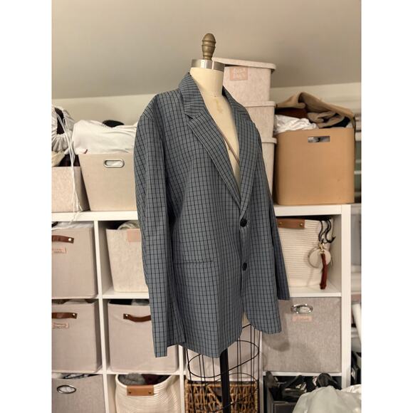 Coach Grey Blazer - Picture 2 of 10